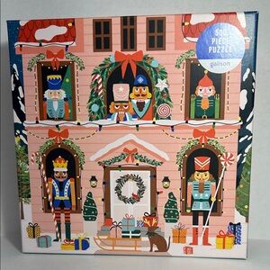 Galison Nutcracker Magic Holiday Puzzle - 500 Pieces